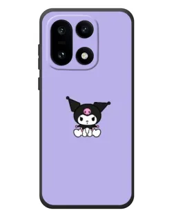 Чехол для OnePlus 15 с картинкой «Kuromi — фиолетовый минимализм»