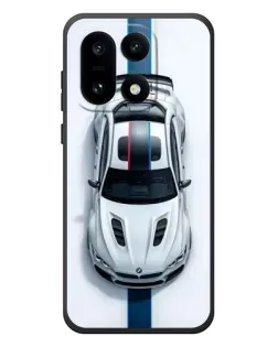 Чехол для OnePlus 15 с картинкой «Вид сверху — BMW M» Чехол для OnePlus 15 с картинкой «Вид сверху — BMW M»