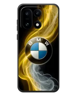 Чехол для OnePlus 15 с картинкой «Золотистый дым BMW»