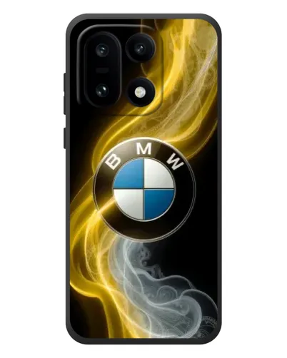 Чехол для OnePlus 15 с картинкой «Золотистый дым BMW»