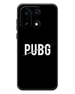 Чехол для OnePlus 15 с картинкой «PUBG — белый логотип»