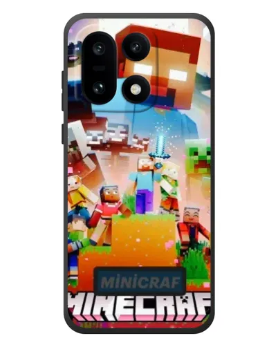 Чехол для OnePlus 15 с картинкой «Minecraft герои игры»