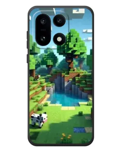 Чехол для OnePlus 15 с картинкой «Minecraft летний день»