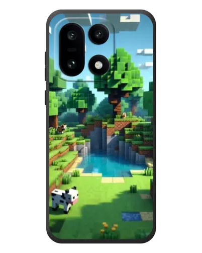 Чехол для OnePlus 15 с картинкой «Minecraft летний день»