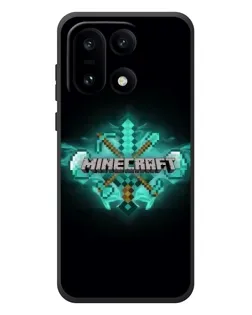 Чехол для OnePlus 15 с картинкой «Minecraft Diamond лого»