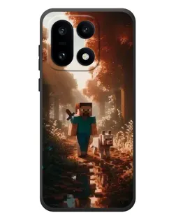 Чехол для OnePlus 15 с картинкой «Стив в лесу»