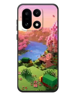 Чехол для OnePlus 15 с картинкой «Розовое дерево Minecraft»