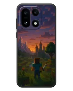Чехол для OnePlus 15 с картинкой «Стив у башни»