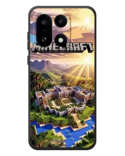 Чехол для OnePlus 15 с картинкой «Minecraft панорама»