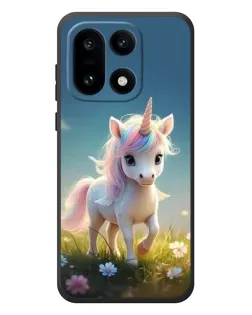 Чехол для OnePlus 15 с картинкой «Единорог на поляне»