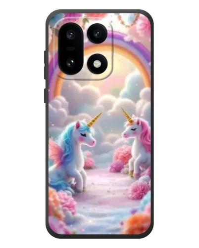 Чохол для OnePlus 15 з картинкою «Веселка і єдинороги»