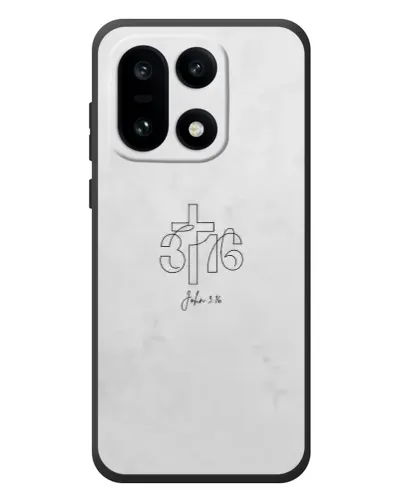 Чохол для OnePlus 15 з картинкою «Івана 3:16 Хрест» Чохол для OnePlus 15 з картинкою «Івана 3:16 Хрест»