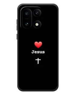 Чохол для OnePlus 15 з картинкою «Серце - Jesus» Чохол для OnePlus 15 з картинкою «Серце - Jesus»