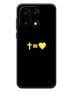 Чохол для OnePlus 15 з картинкою «Серце та Хрест»