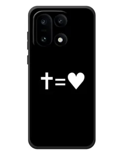 Чохол для OnePlus 15 з картинкою «Хрест та Серце»