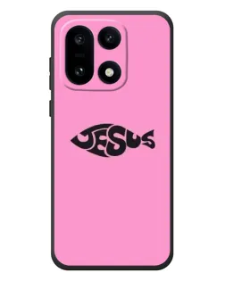 Чохол для OnePlus 15 з картинкою «Рожевий символ Jesus»