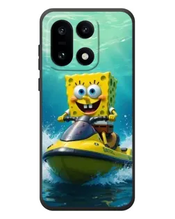 Чехол для OnePlus 15 с картинкой «Спанч Боб на гидроцикле»