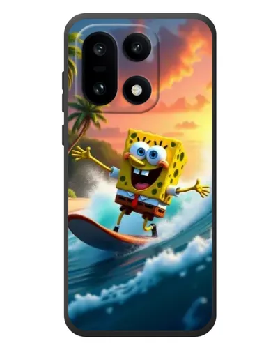 Чехол для OnePlus 15 с картинкой «Губка Боб серфингист»