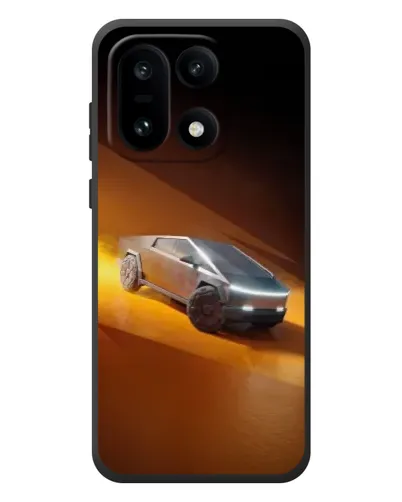 Чехол для OnePlus 15 с картинкой «Cybertruck в пустыне»