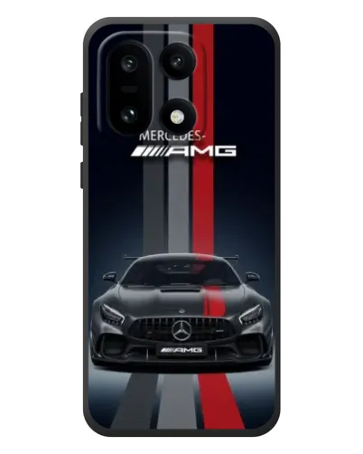Чехол для OnePlus 15 с картинкой «Mercedes — белый карбон»