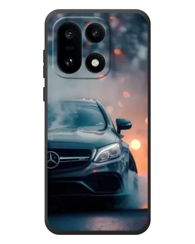 Чехол для OnePlus 15 с картинкой «Mercedes — ночной город»
