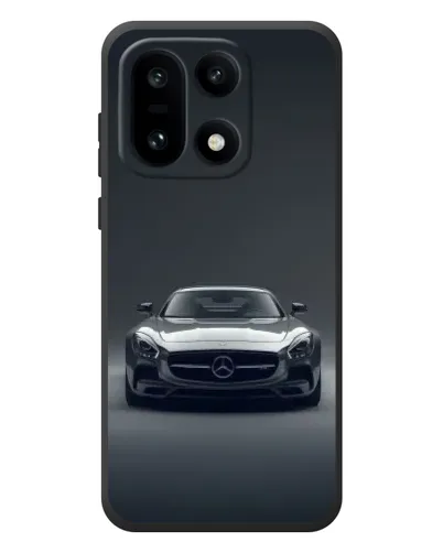 Чехол для OnePlus 15 с картинкой «Mercedes на черном»