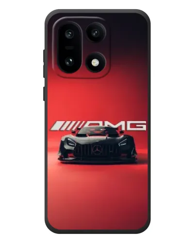 Чехол для OnePlus 15 с картинкой «Mercedes AMG — красная линия»