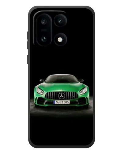 Чехол для OnePlus 15 с картинкой «Mercedes — неоновый лого»