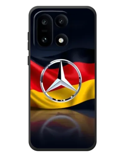 Чехол для OnePlus 15 с картинкой «Mercedes — флаг Германии»
