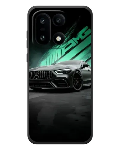 Чехол для OnePlus 15 с картинкой «Темный Mercedes AMG»