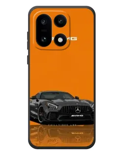 Чехол для OnePlus 15 с картинкой «Оранжевый Mercedes AMG»