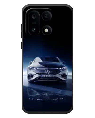 Чехол для OnePlus 15 с картинкой «Ночной Mercedes EQ»