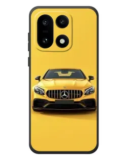 Чехол для OnePlus 15 с картинкой «Желтый Mercedes GT»