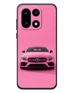 Чехол для OnePlus 15 с картинкой «Розовый Mercedes AMG»