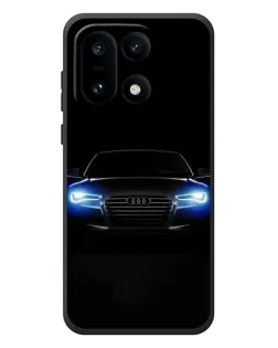 Чехол для OnePlus 15 с картинкой «Audi в неоне»