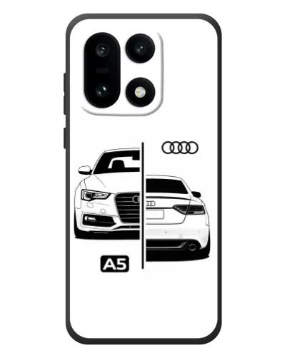 Чехол для OnePlus 15 с картинкой «Audi — контрастный дизайн»