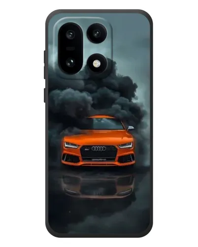 Чехол для OnePlus 15 с картинкой «Audi в облаках дыма»