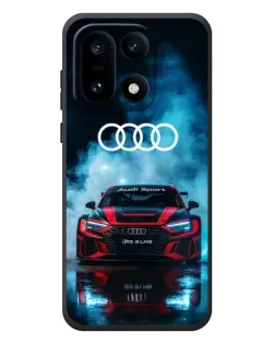 Чехол для OnePlus 15 с картинкой «Audi Sport — неон»