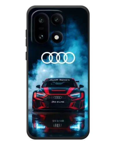 Чехол для OnePlus 15 с картинкой «Audi Sport — неон»
