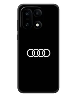 Чехол для OnePlus 15 с картинкой «Audi White Logo»