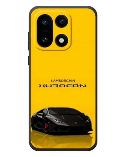 Чехол для OnePlus 15 с картинкой «Lamborghini Huracan черный»