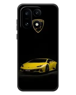 Чехол для OnePlus 15 с картинкой «Lamborghini желтый акцент»
