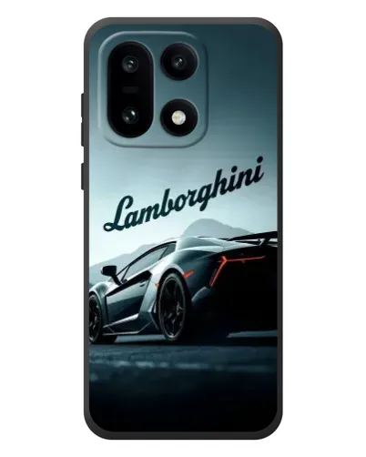 Чехол для OnePlus 15 с картинкой «Классическая надпись Lamborghini»
