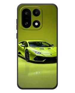 Чехол для OnePlus 15 с картинкой «Салатовый Lamborghini Huracan»