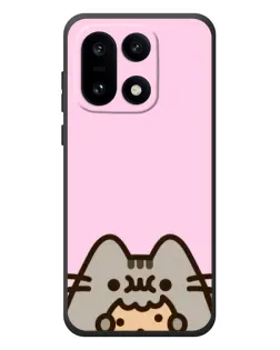Чехол для OnePlus 15 с картинкой «Pusheen и печенье»