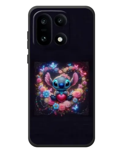 Чехол для OnePlus 15 с картинкой «Stitch в цветах»