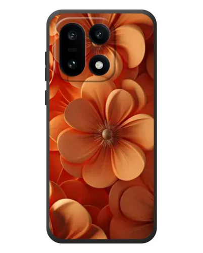 Чохол для OnePlus 15 з картинкою «Помаранчева макро квітка»