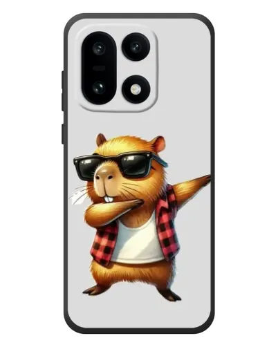 Чехол для OnePlus 15 с картинкой «Капибара рэпер даб»