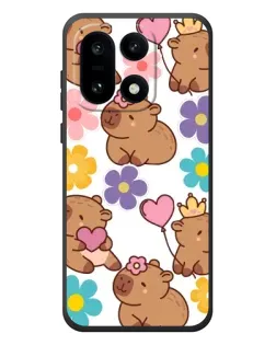 Чехол для OnePlus 15 с картинкой «Цветочный паттерн капибар» Чехол для OnePlus 15 с картинкой «Цветочный паттерн капибар»