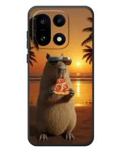 Чехол для OnePlus 15 с картинкой «Капибара с пиццей» Чехол для OnePlus 15 с картинкой «Капибара с пиццей»